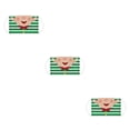 thumbnail image 1 of Transemion Christmas Themed Dust Mask Breathable Polyester Printing Face Mask with Elastic Ear Rope Type 4 Pattern 2 3Set, 1 of 6