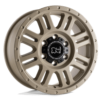 Black Rhino Yellowstone 17X8 6X130 38Et 78.1Cb Desert Sand Wheel