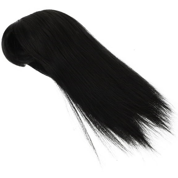 HOMEMAXS Women Hairpiece Wiglet Straight Wig Hair Volume Topper Synthetic Hair Piece
