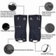 thumbnail image 2 of Anti bite snake guard leg protection gaiter cover waterproof breathable for outdoor hiking camping f-2025, 2 of 5