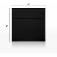 thumbnail image 3 of 6 x 6 Square Envelopes - Black Linen (50 Qty.), 3 of 9