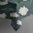 thumbnail image 2 of 42x42 Inch Waterproof Square Tablecloth, Thickened Polyester Table Cover for Dining & Parties, Floral Print, 2 of 6