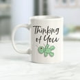 thumbnail image 2 of Thinking of You, Dark Humor 11oz Plastic Coffee Mug, 2 of 3