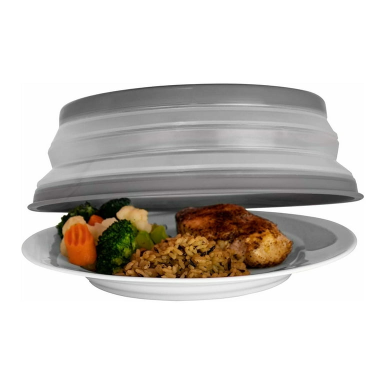 Tovolo Collapsible Microwave Cover - Charcoal 