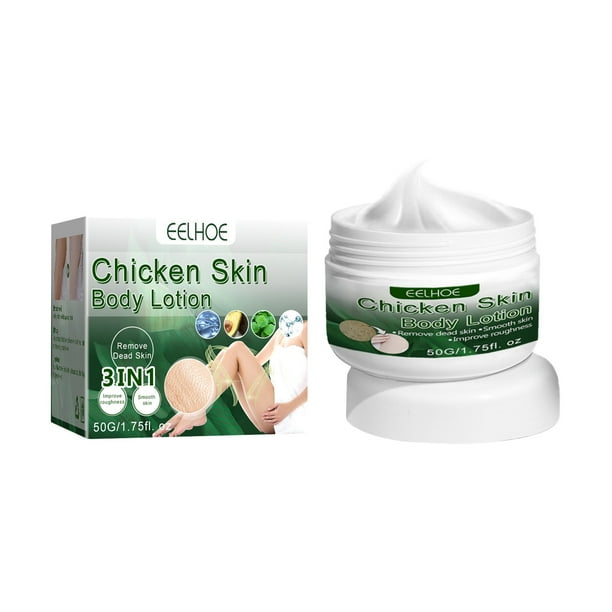 Crema de queratosis Pilaris, crema de reparación de folículos para el cabello, crema suavizante para la piel de pollo, crema exfoliante para el tratamiento de queratosis Pilaris, crema exfoliante para Feliz Sencillez