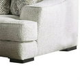 thumbnail image 4 of Syma Loveseat-Ivory Boucle-4 Throw Pillows-Track Arms-84 Inch, 4 of 5