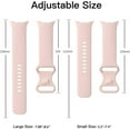 thumbnail image 4 of KOMI 5 Pack Band Compatible with Google Pixel Watch 3 41mm/Pixel Watch 2/1, Soft Silicone Sport Watch Bands Replacement Watch Strap Bracelet for Google Pixel Watch Smartwatch Accessories, 4 of 7