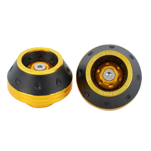 Scooters Wheel Pad Motorcycle Front Fork Frame Sliders Motorbike Falling Protections Metal Wheel Crash Protector