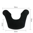 thumbnail image 2 of unbranded 1Ud Collar De Corte Para Peluquería En Silicona Negro Resistente Cómodo Y Protector De, 2 of 8