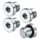 thumbnail image 1 of Uxcell 4-Pack M14x1mm Tapón de Ajuste de Tubo con Cabeza Hexagonal Interna, Tapón de Socket de Acero Inoxidable con Tornillo de Sellado O-Ring, 1 of 6