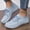 Blue, variant on Sneakers for Women Fly-Knitted Breathable Walking Shoes with Lace-Up Casual Lightweight Breathable Tennis Shoes Non Slip Soft-Soled Outdoor Sport Shoes