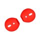 thumbnail image 3 of 1 Par de Auriculares de silicona compatible con 7 Reemplazo de Rojo, 3 of 5
