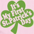 thumbnail image 2 of CafePress - My First St. Patrick's Day Infant Bodysuit - Baby Light Bodysuit, Size Newborn - 24 Months, 2 of 4