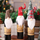 thumbnail image 4 of 2022 Christmas Decorations Santa Claus Wine Bottle Covers Snowman Champagne Gifts Bags 2021 Xmas Home Dinner Party Table Decors, 4 of 5