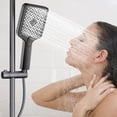 thumbnail image 1 of TIMIFIS Shower Head 3 Modes Shower Head With Handheld, Shower Head Haute Pression Shower Head Turbochargé Shower Buse Chauffe-Eau Shower Head - Printemps/été, 1 of 3