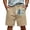 Yellow, variant on JULMCOMO Father's Day Men's Shorts DAD Letters Drawstring Red White Blue Loose 250 Anniversary USA Hawaiian Summer Shorts with Pockets Light Gray M