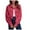 Watermelon Red, variant on Gallickan Winter Fleece Winter Jacket 2023 Ladies Fashion Solid Color Corduroy Jacket Drop Shoulder Long Sleeve Short Coat on Sale