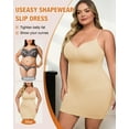 thumbnail image 6 of USEASY Shapewear Slip for Women Plus Size Tummy Control Shapewear Dress Seamless Full Body Shaper, 6 of 7