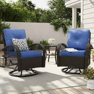 Roromall 3 Piece Patio Bistro Set, Cast Aluminum Bistro Table and Chairs Set  with Umbrella Hole, Patio Table and Chairs for Backyard, Garden, Patio  Balcony, Outdoor - Walmart.com