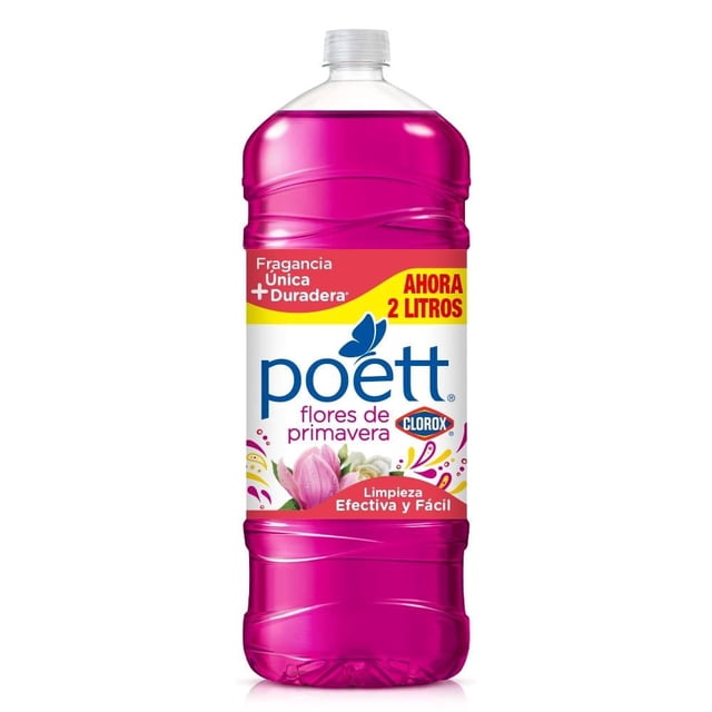 Limpiador Multiusos Aromatizante Poett Flores de Primavera 2 L