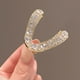 thumbnail image 5 of Pinza para el cabello con cola de caballo, pinza para el cabello con diamantes de imitación, pinza para el cabello con mandíbula, soporte para cola de caballo, pinza con forma de garra, 5 of 6