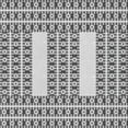 thumbnail image 1 of Ahgly Company Indoor Square Patterned Gray Novelty Area Rugs, 7' Square, 1 of 6