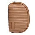 thumbnail image 4 of Bolso del maquillaje de la PU, bolsa del maquillaje de la PU del bolso del almacenamiento de los artículos de tocador del viaje del bolso del maquillaje del cuero de la PU logre más Jadeshay A, 4 of 8
