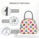 thumbnail image 4 of Fotbe Donut Bolsa de Almuerzo con Estampado, Lonchera Aislada, Contenedor de Comida Reutilizable Tipo Cooler a Prueba de Fugas, 4 of 6