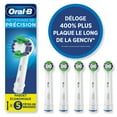 thumbnail image 2 of Oral-B Precision Clean Replacement Electric Toothbrush HeadValue Pack 5 count, 2 of 18