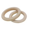 thumbnail image 1 of Wooden Ring Dream Catcher Materials for DIY Handmade Jewelry 10Pcs Set, 1 of 2