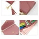 thumbnail image 4 of TechWave Women Fashion Leather Tassel Zipper Underarm Bag Phone Bag Envelope Bag Purse Clutch Bag Belt Buckle Wallets for Women Leather Wallet Men Rose Wallet Small Mens Wallets with Zipper Teenage, 4 of 4