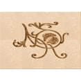 thumbnail image 1 of Ahgly Company Indoor Rectangle Patterned Brown Sand Brown Area Rugs, 4' x 6', 1 of 6