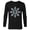 Black, variant on Marvel Spider-Man Winter Holiday Snowflake Logo - Long Sleeve T-Shirt for Men - Customized-Athletic Heather
