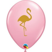 11 inch Qualatex Flamingo - Pink (6 Pk) Latex Balloons (6 Pack) - Party Supplies Decorations