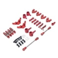 thumbnail image 2 of Vogacara 1/28 RC Car Swing Arms Shock Absorber Servo Arm Link Rod Kit Reemplazo de piezas Accesorios Reemplazo para WLtoys K969 K979 K989 Kits de construcción modelo Rojo, 2 of 6