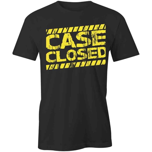 Case Closed T-Shirt | White Tee Gift