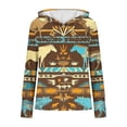 thumbnail image 5 of TaTaai Womens Retro Print Pullover Hoodie Long Sleeve Casual Loose Fit Vintage Graphic Hooded Sweatshirt Daily Wear Top Gift, 5 of 5