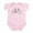 Petal Pink, variant on CafePress - Bicycle Bike Infant Bodysuit - Baby Light Bodysuit, Size Newborn - 24 Months