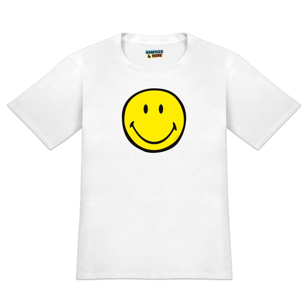 Graphics and More Smiley Smile Happy Yellow Face Men's Novelty T