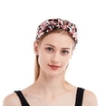 thumbnail image 5 of kaondbfi Women's Summer Outdoor Travel Essentials Accessories Headbands for Women Print Headband Elastic Head Wrap Hair Band Bandana Headband, 5 of 8