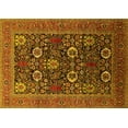 thumbnail image 1 of Ahgly Company Indoor Rectangle Oriental Yellow Industrial Area Rugs, 5' x 7', 1 of 4
