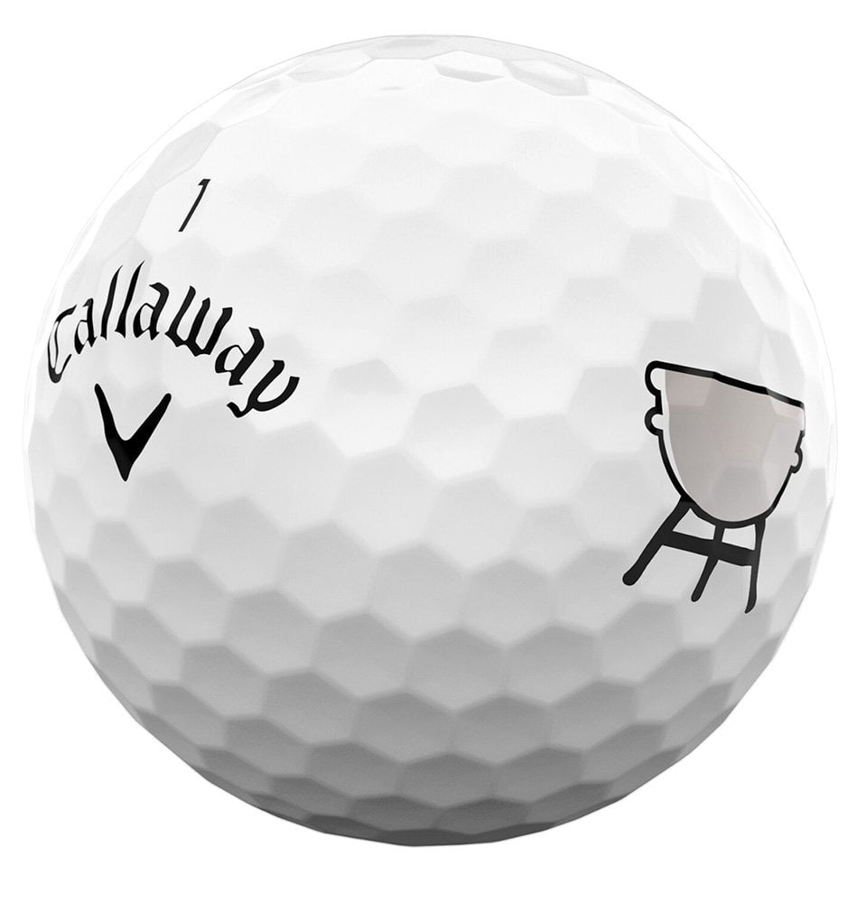 Callaway Supersoft Grill Master Golf Balls [12-Ball] 1-Dozen White