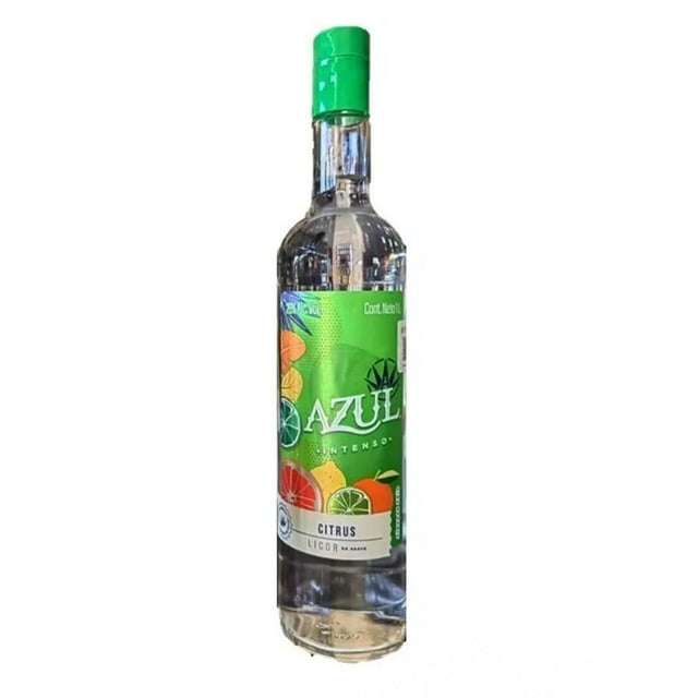 Pack de 6 Licor Azul Intenso Citrus 1 L Azul Intenso