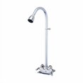 thumbnail image 2 of Central Brass 0477-RC Central Brass Two Handle Utility Shower - Rough Chrome, 2 of 3