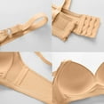 thumbnail image 5 of Hipattires Womens Front Closure Bras Push up Wireless Bralette Soft Everyday Bras for Women Lift Bust ,SIZE XS, 5 of 8
