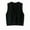black, variant on Luxurious Deep V - Neck Fine - Knit Vest: Exquisitely Elegant, Timelessly Chic, Fashioned from Ultra - Soft Premium Fabric, Versatile for Effortless Sophistication, Understated Luxury, and Elevated E