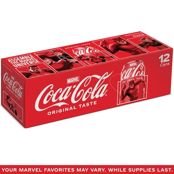 Coca-Cola Classic Soda Pop Fridge Pack, 12 fl oz Cans, 12 Pack
