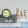 thumbnail image 2 of Reloj de pared,Reloj de pared decorativo con pájaros cantores,Reloj de pared de 10 pulgadas con sonido de pájaros musicales,Escultura de figura,Estatua sentada Figura Escultura Adorno, 2 of 8