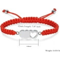 thumbnail image 2 of Heart Urn Bracelet for Ashes for Women Adjustable Cremation Keepsakes for Ashes Stainless Steel Jewelry for Ashes of Loved Ones, 2 of 7