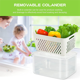 thumbnail image 5 of Contenedores de almacenamiento de frutas y verduras para refrigerador, paquete de 6 contenedores para guardar frutas y verduras, contenedores organizadores para refrigerador para ensaladas, 5 of 5